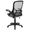 Flash Furniture Office Chair, Mesh, Light Gray HL-0016-1-BK-GY-GG - alternate 8